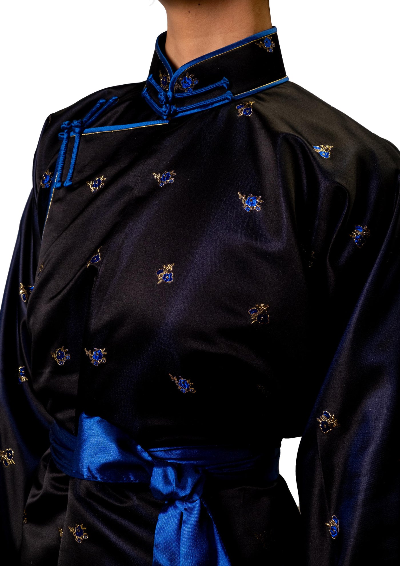 Choi Hainzan Dark Blue Elegance Deel-Dress