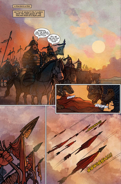 Son of the Great Steppe, Graphic Novel