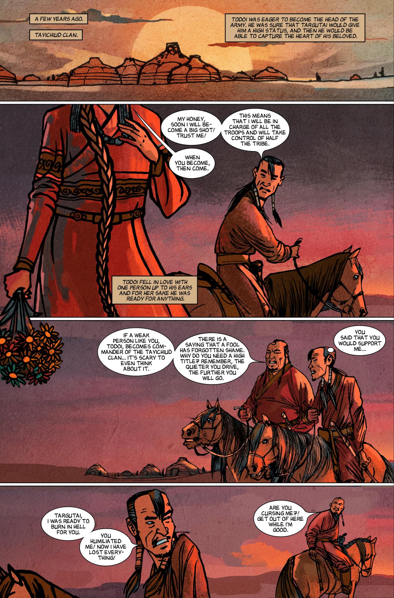 Son of the Great Steppe, Graphic Novel