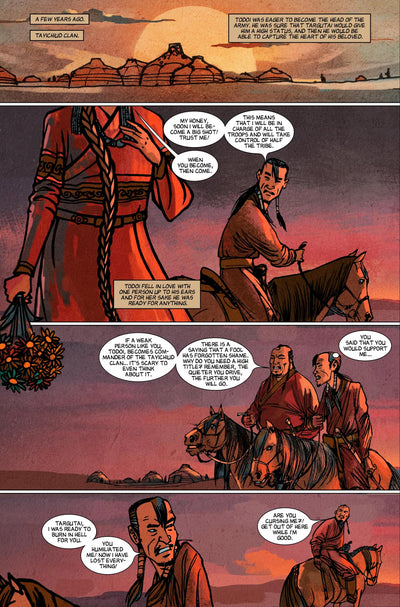 Son of the Great Steppe, Graphic Novel