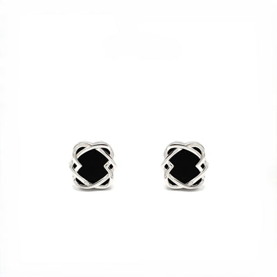 BAIGAL Stud Earrings, Black