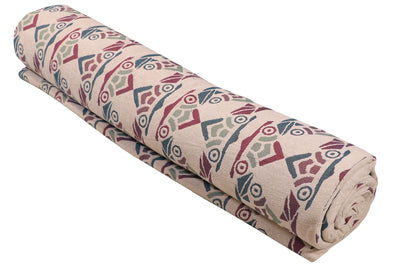 A high-quality felt mattress featuring a stylish geometric pattern, made from natural wool for superior comfort, breathability, and support.

