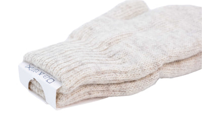 Sheep wool kids mittens