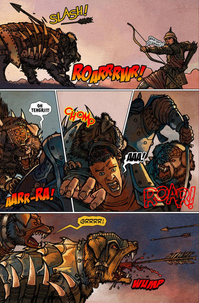 Son of the Great Steppe, Graphic Novel