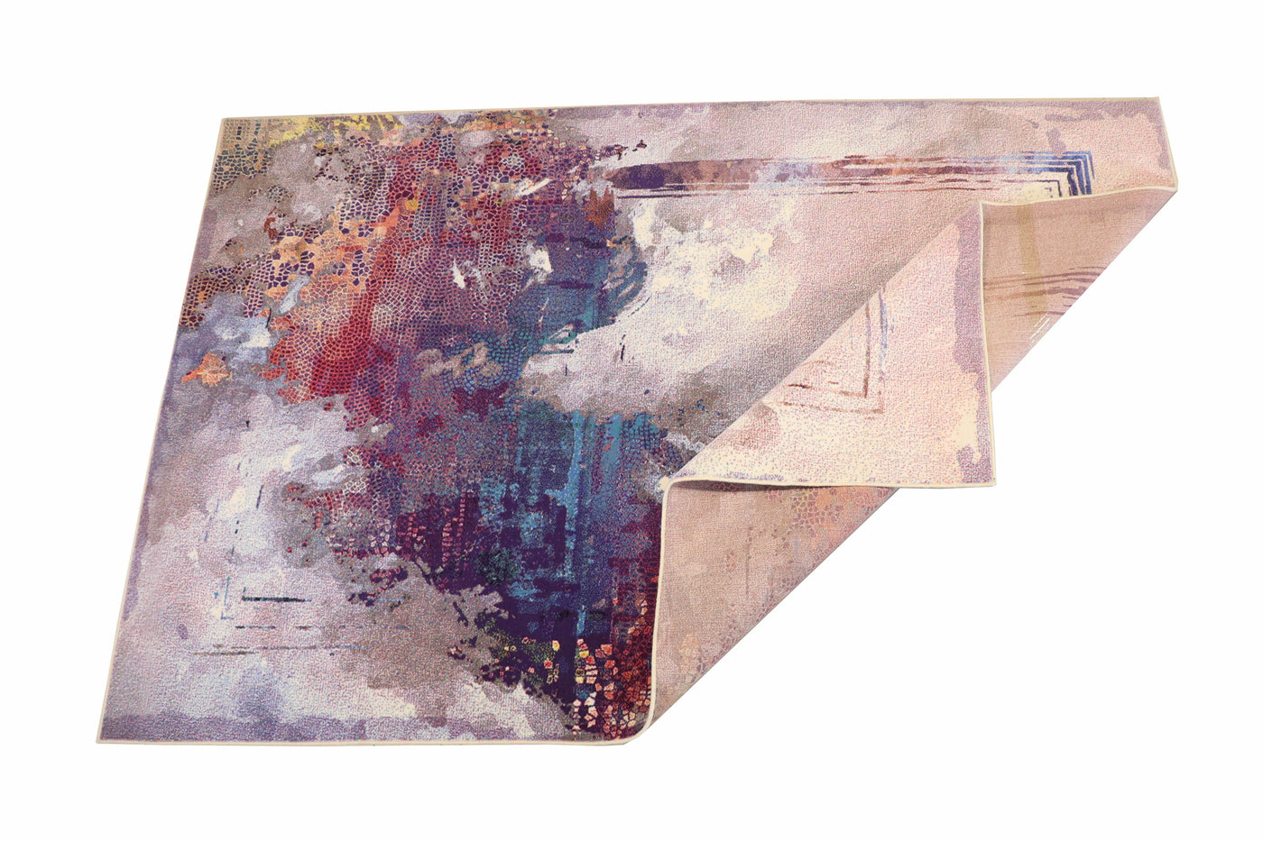Abstract Multicolor Hunnu Carpet